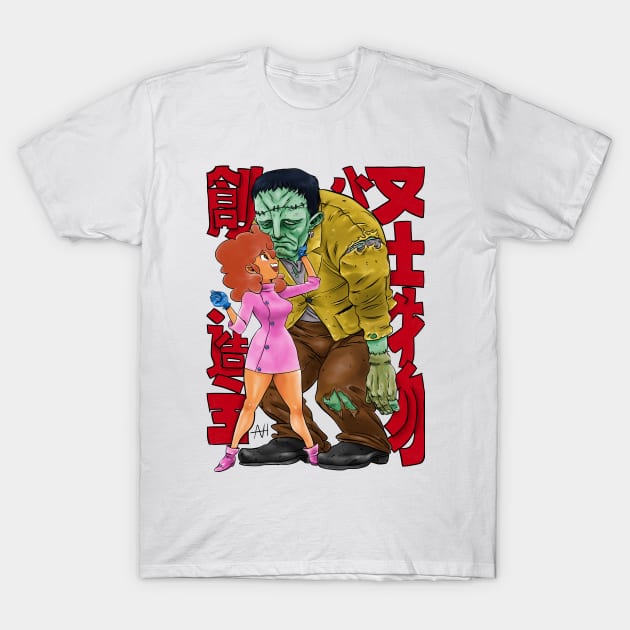 Master and Monster (Monster girl series) T-Shirt by NippleFactory